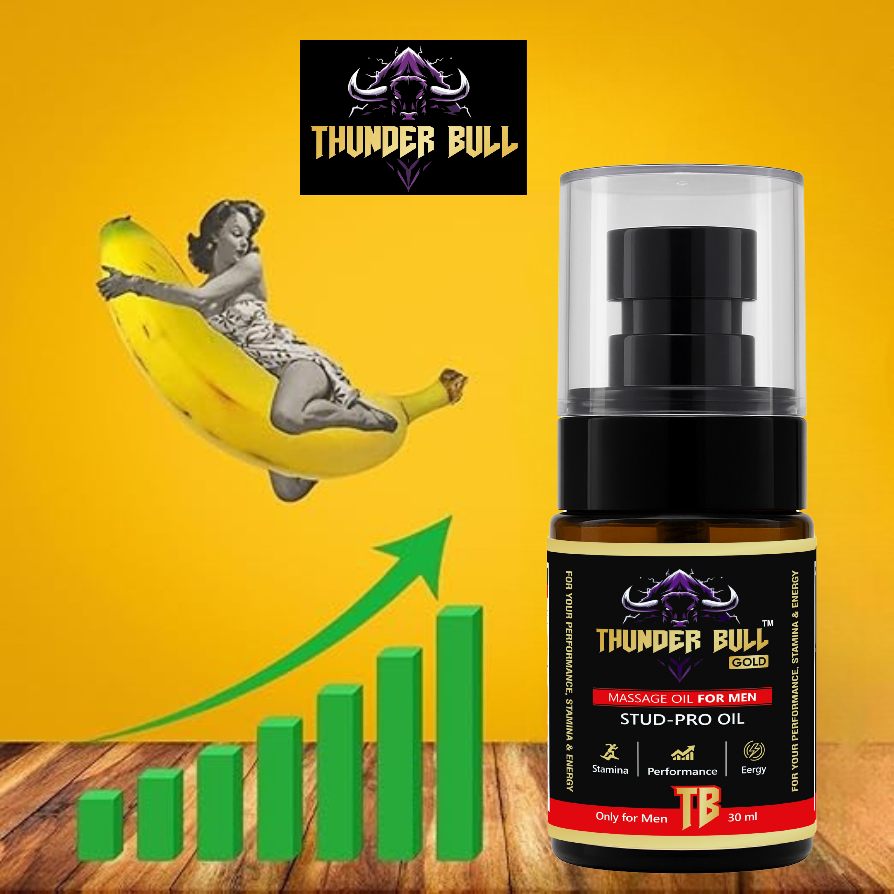 Thunder Bull Premium Vitality Combo – 4-Piece Ultimate Performance Kit (Save Over 40%)