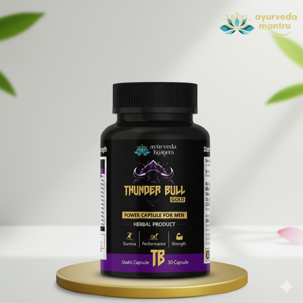 Thunder Bull Gold: Ayurvedic Power Capsules for Stamina, Performance & Strength